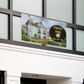 Real Anwesen Sales Perfekte Zuhause Banner (Äußeres Gebäude)