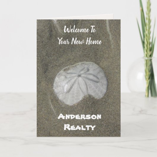Real Anwesen Sand Dollar Zuhause Sales Realtor Pro Dankeskarte (Vorderseite)