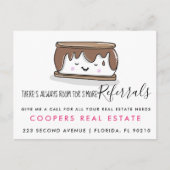 Real Anwesen SMORE Ankündigung Postkarte (Vorderseite)