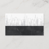 Real Anwesen | Stadt Downtown Visitenkarte (Rückseite)