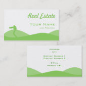Real Anwesen Visitenkarte (Vorne/Hinten)
