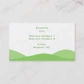 Real Anwesen Visitenkarte (Rückseite)