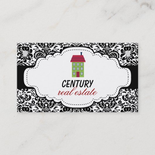 Real Anwesen Visitenkarte (Vorderseite)