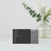 Real Anwesen Visitenkarte (Stehend Vorderseite)