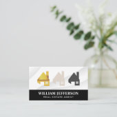 Real Anwesen Zuhause | Beruflich Visitenkarte (Stehend Vorderseite)