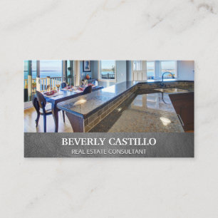 Real Anwesen   Zuhause Interior Business Card Visitenkarte