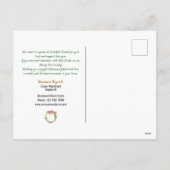 Real Anwesen Zuhause ist, wo das Herz Weihnachten  (Rückseite)