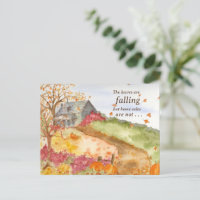 Real Anwesen Zuhause Sale Herbst Marketing Mailer