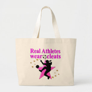 REAL ATHLETES SPIELEN SOCCER-DESIGN JUMBO STOFFBEUTEL