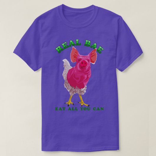 Real BAE Bacon and Eggs Cockentrice Conspicuous Co T-Shirt (Design vorne)