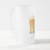 Real Bierglas Mattglas Bierglas (Vorderseite Links)