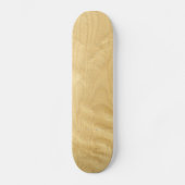 Real Birds Eye Maple Veneer Woodgrain Skateboard (Vorderseite)