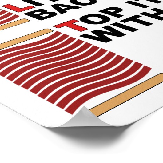 Real BLT Funny Poster (Ecke)