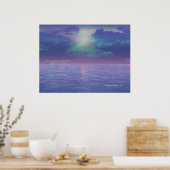 Real Blue Poster (Küche)