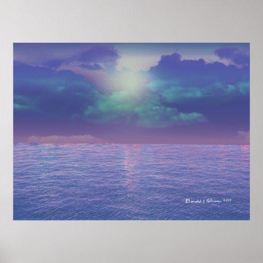 Real Blue Poster (Vorne)