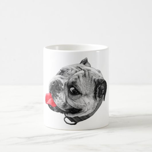 Real Bulldog Pop Kaffeetasse (Mittel)