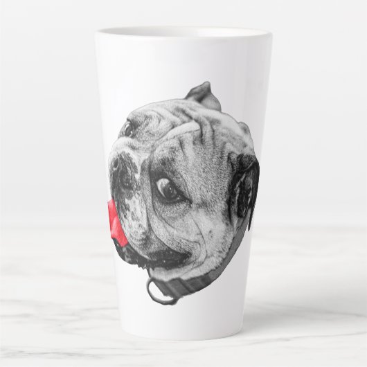 Real Bulldog Pop Milchtasse (Vorderseite)