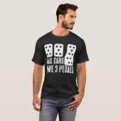 Real Cars haben drei Pedals Carguy drei Pedale T-Shirt (Vorne ganz)