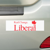 Real Change Liberale Logo Autoaufkleber (Auf Auto)