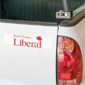 Real Change Liberale Logo Autoaufkleber (Auf Lkw)