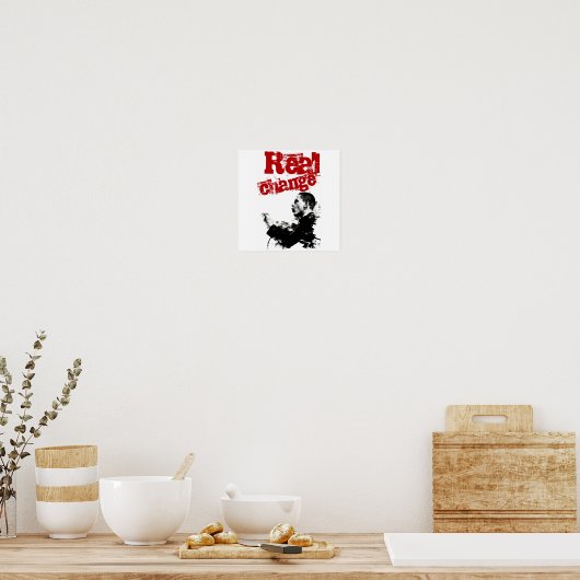 Real Change Poster (Küche)