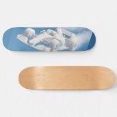 Real cloud racer skateboard deck (Horizontal)