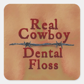 Real Cowboy Sticker