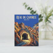 Real de Catorce Mexiko Postkarte (Stehend Vorderseite)
