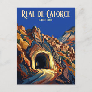 Real de Catorce Mexiko Postkarte