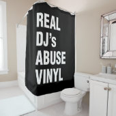 REAL DJ's MISSBRAUCH VINYL Duschvorhang (Beispiel)