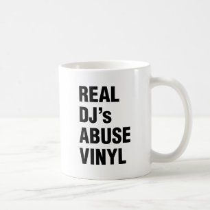 REAL DJ's MISSBRAUCH VINYL Kaffeetasse