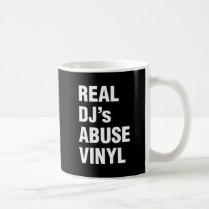 REAL DJ's MISSBRAUCH VINYL Kaffeetasse