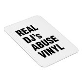 REAL DJ's MISSBRAUCH VINYL Magnet (Rechte Seite)