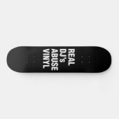 REAL DJ's MISSBRAUCH VINYL Skateboard (Horizontal)