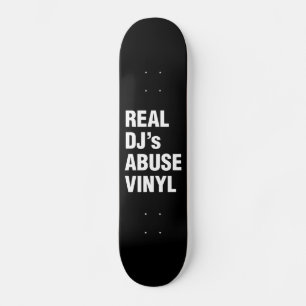 REAL DJ's MISSBRAUCH VINYL Skateboard