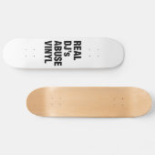 REAL DJ's MISSBRAUCH VINYL Skateboard (Horizontal)