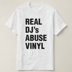 REAL DJ's MISSBRAUCH VINYL T-Shirt