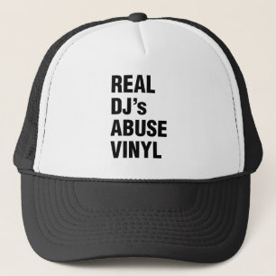REAL DJ's MISSBRAUCH VINYL Truckerkappe