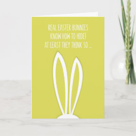 Real Easter lustig Ostern Feiertagskarte