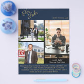 Real Estate Agent | Custom Logo Property Branding Flyer (Einzeln)