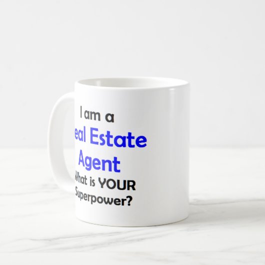 real estate agent kaffeetasse (Vorderseite Links)