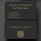 Real Estate Agent QR Code Professional Visitenkarte