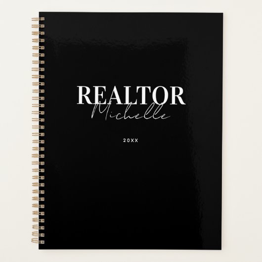 Real Estate Agent Realtor Appointment Book Planer (Vorderseite)