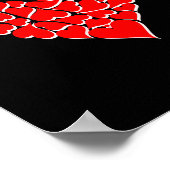 Real Estate Agent Valentine Day Shirt I Love Your Poster (Ecke)