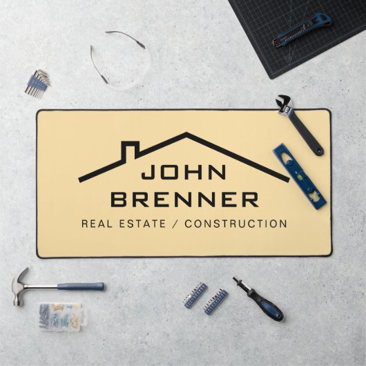 Real Estate and property management custom color Schreibtischunterlage (Arbeitsplatz)