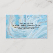 Real Estate Building Logo | Business Professional Visitenkarte (Rückseite)