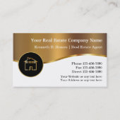 Real Estate Business Cards Visitenkarte (Vorderseite)
