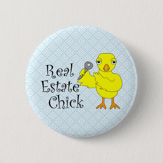 Real Estate Chick  Button (Vorderseite)