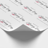 Real Estate Happy Closing Day Sold | Minimalist  Geschenkpapier (Ecke)