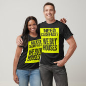 Real Estate Investor We Buy Houses House Buyer  T-Shirt (Unisex)